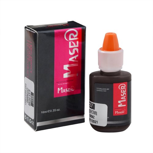 Tattoo Pigment Microblading Tattoos Inks Black Brown 10ml/0.35oz Permanent Makeup Ink Options Designed Specifically for Cosmetic Tattooing, Eyebrows, Lips, and Eyeliner