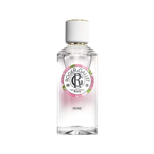 Roger&Gallet Beneficial Perfumed Water 100ml - Women's Perfume with Damascena Rose & Italian Mandarin - Natural Relaxing Fragrance with Essential Oil - Parfum Femme - Natural Ingredients - Rose