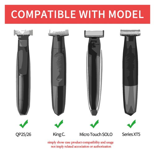 LinMei Travel Shaver Case Compatible with One Blade QP2724/90 QP2834/70 QP2630/72 Hybrid Electric Trimmer Hard Portable Storage Carrying Case for Shavers and Accessories