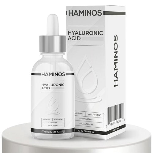 Hyaluronic Acid Serum ORGANIC AND VEGAN with Niacinamide, Snail slime, collagen – Lip Plumper, Stretch Marks, Wrinkles, Fine Lines, Hydration - UNIQUE FORMULA (50 ml - 1.69 Fl Oz)