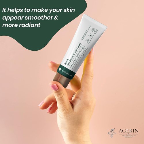 AGERIN Anti-Itch Cream – Skin Barrier and Itch Relief Cream for Sensitive and Dry Skin, Trouble Care, Calming, Hydrating, Purifying, Cruelty Free, Vegan