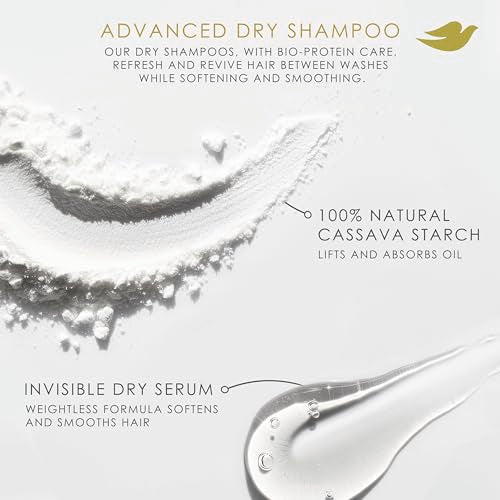 Dove Dry Shampoo Spray, Volume & Fullness, Absorbs Oil to Refresh Hair Without Washing, 5 oz (2-Pack)