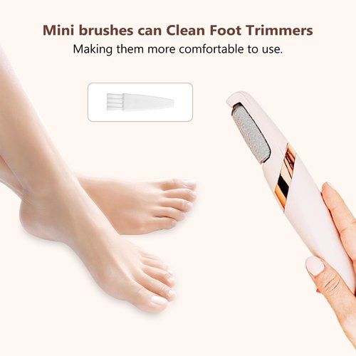 2 Pcs 5 FT Replacement Charger Cable for Flawless Pedi, Compatible with Finishing Touch Flawless Electric Foot Callus Remover, USB to DC Barrel Charging Cord for Flawless Pedicure Tool Pedicure Wand