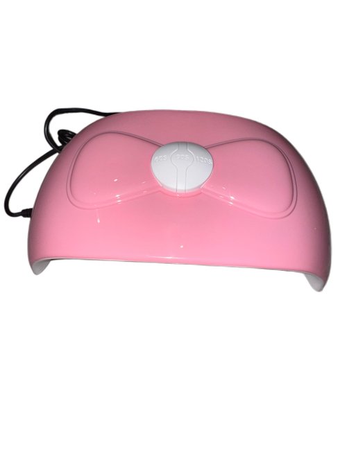 Pink Bow Nail UV LED Lamp Dryer Machine, 60S/90S/120S One-Click Switching