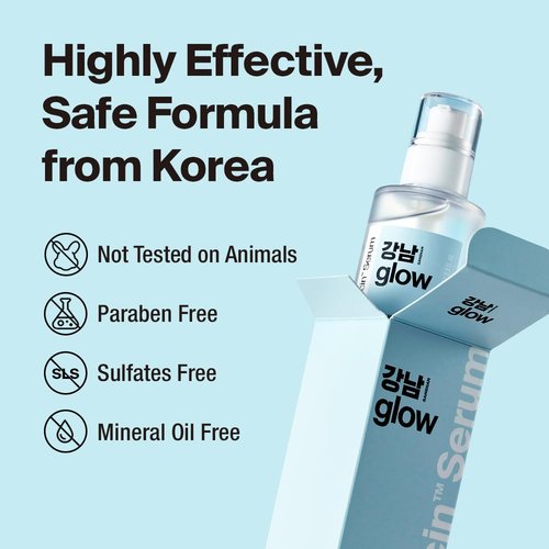 GANGNAM GLOW Rejunol Mucin PDRN Serum 3.3floz - 97% Snail Mucin I Panthenol I Niacinamide I Korean Skin Care I Face Exfoliator I Face Moisturizer | Salmon DNA