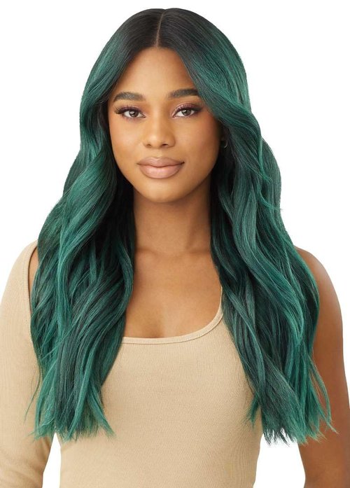 Outre Lace Front Wig - Melted Hairline - Caroline (JET BLACK 1)