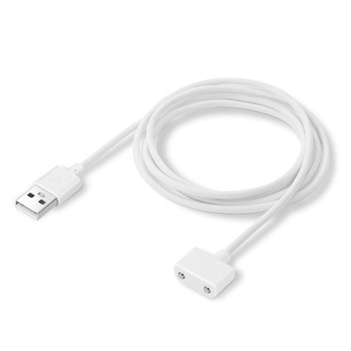 Magenetic Charging Cable for Waterpik ION Cordless Water Flosser, Replacement Charger Cord Compatible with Model WF-11W010-1 WF-11W012-2 WF-12CD020-1 WF-12CD022-4, White (1 m / 3.3 ft)