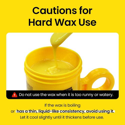Gorilla Waxing Korean Microwave Hard Wax Beads, Stripless and Tweezeless, Microwaveable Reusable Cups, Gentle on Sensitive Skin, Face, Legs, Bikini Line and Full Body Use, Korean Skin Care, 4.9 oz x 2