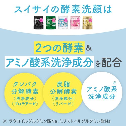 Suisai Kanebo Beauty Clear Black Face Wash Powder 0.4g - 32pieces