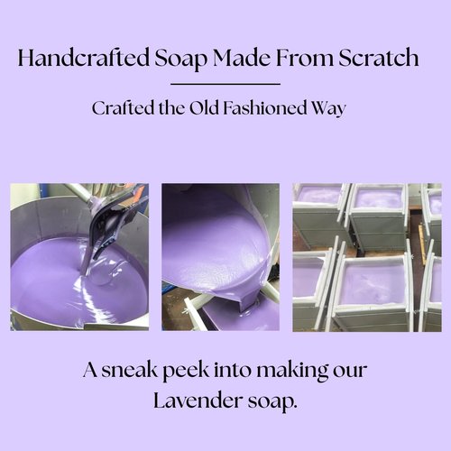 Aspen Kay Naturals Lavender and Goats Milk Soap Bar. Natural Lavender Soap with Organic Shea Butter & Pure Essential Oils. Gentle for Face and Body. For Men, Women & Teens. Handmade in USA. (3 pack)