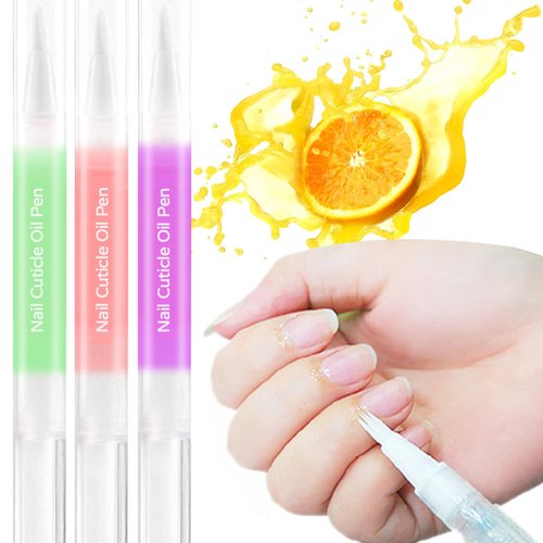 SULLMAR Nail Cuticle Oil Pen 28Pcs Nail Care Oil Pen Nail Nourishment Polish With Vitamins Moisturized Gel Repair For Gel Nails Care