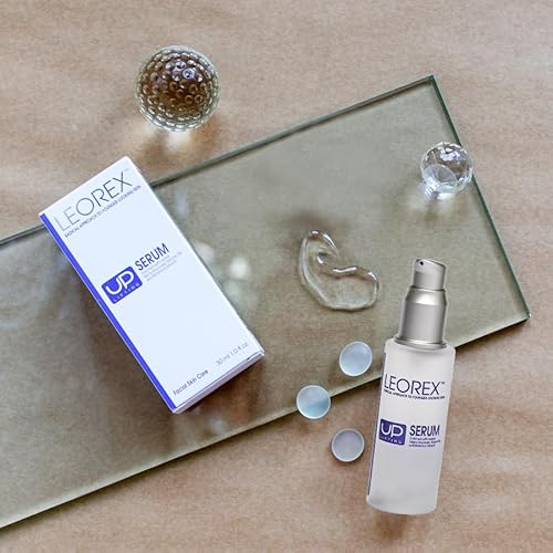 LEOREX Up-Lifting Anti Wrinkle Face Serum for Women - Instant Velvet Skin Effect Formula - Silky Texture Skin Serum, Skin Tightening & Pore Minimizing For Smooth & Firm Skin - 30 ml