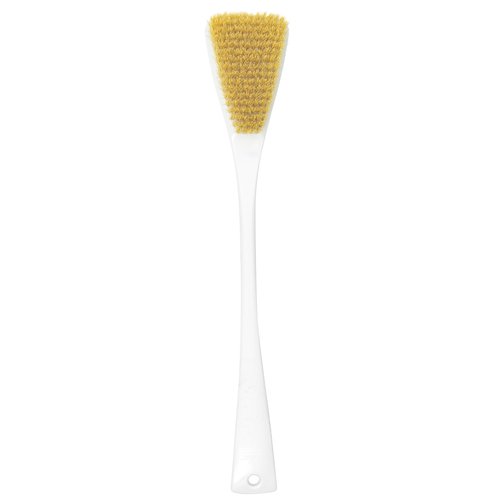 Fuller Brush Exfoliator & Scrub Body Brush - 16-inch Contoured Handle with Polyester Bristles - an All-Over Reach Including Back, Neck, Shoulders & Feet - Soft, Durable & Gentle on Your Skin