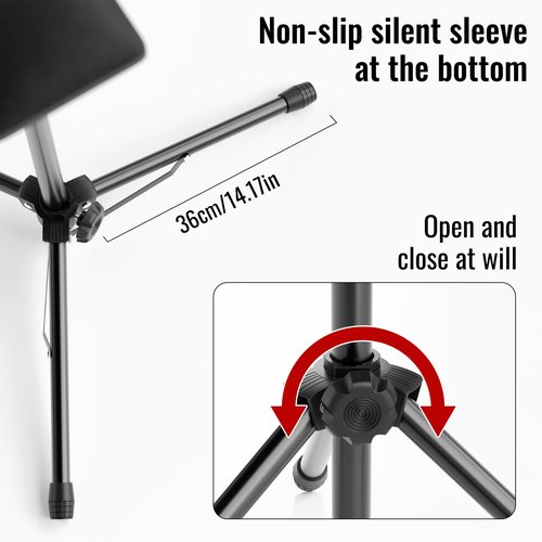 Wormhole Tattoo Arm Rest, Tattoo Chair for client, Tattoo Armrest Stand Tripod, 180° Rotation Adjustable Height and Tilt, Thicken Soft Sponge Pad 8.66*6.69*1.46in, Foldable Arm Rest for Tattoo Studio