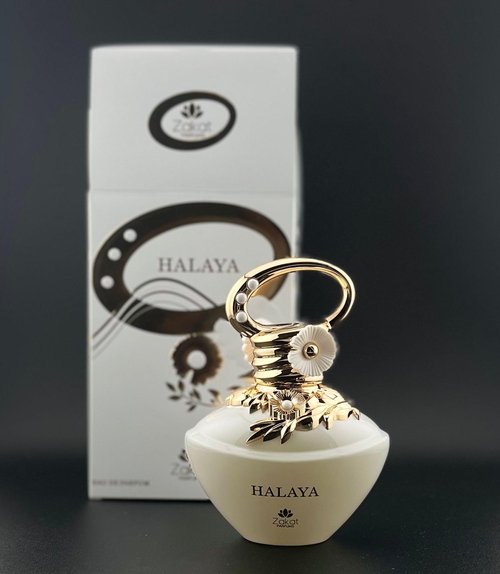 Zakat Parfums Perfume Árabe HALAYA para Mujer 100ml Eau de Parfum Oriental Floral