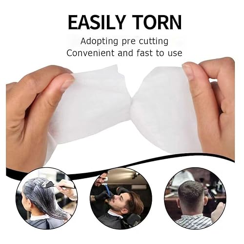 Pro 10 Rolls Neck Strips Hair Cutting Tool For Barber Shop Supplies Cutting Accessories Neck Paper