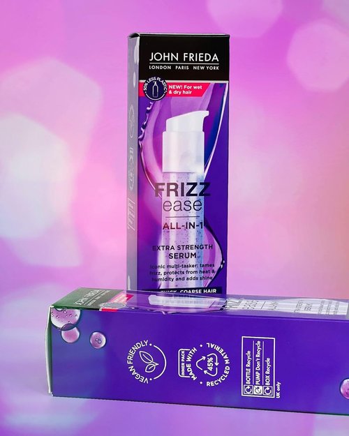 John Frieda Frizz-Ease Extra Strength 6 Effect Serum, 1.69 Ounce (3 Pack)