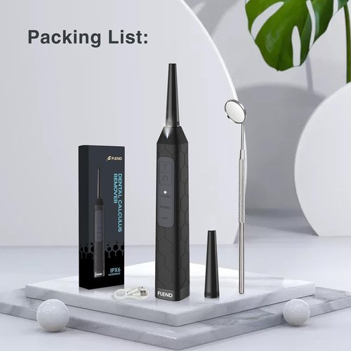 Electronic Tonsil Stone Remover Vacuum, 5X Magnifying Mirror, 3 Modes, LED Light Mouthwash, Bad Breath Water Flosser
