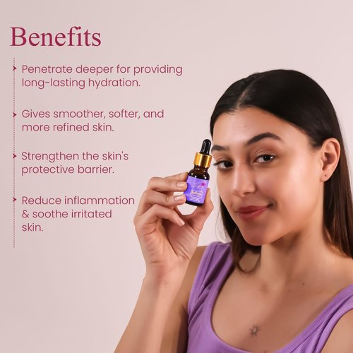 Saffr'n Brightening & Hydrating Face Oil with real and natural Saffron Strands, Squalene, Jojoba, Green Tea | 0.5 fl oz.