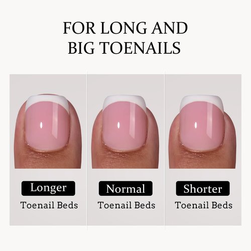 Toe Nail Tips & Builder Gel Set