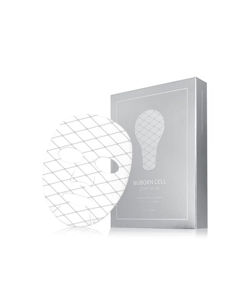 BLANC DUBU Nuborn Cell Zzirit Face Mask | Snail Mucin Mask, Anti Aging Mask with Hyaluronic Acid & Niacinamide for Korean Glass Skin | 5 Sheets x 27ml