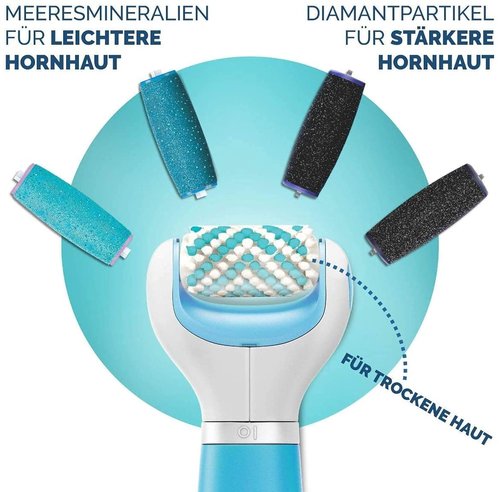 Scholl Velvet Smooth Express Pedi Electronic Foot File Kit