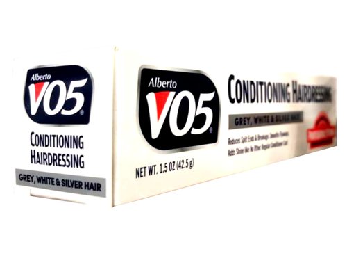 Alberto VO5 Conditioning Hairdressing for Gray/White/Silver Blonde Hair, 1.5-Ounce Tubes (Pack of 6)