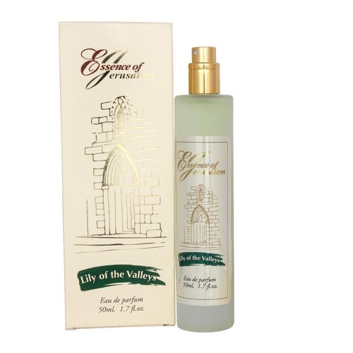 Ein Gedi Women’s Eau de Parfum Essence of Jerusalem Luxurious Long-Lasting Fragrance with Biblical Inspiration, Religious Gifts for Women, 50ml (Lilly of the Valley)