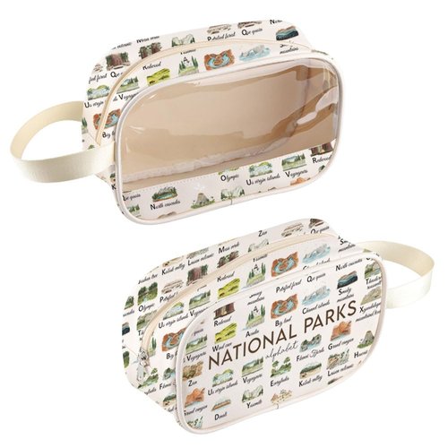 MNIGIU National Parks Tote Bag US National Parks Bag Camping Hiking Lover Gift Hiker Gi-ft Camper Gift (N ParksBag)