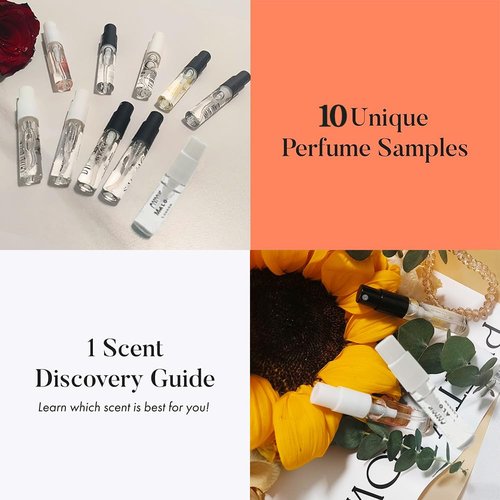 Sufeasdf Men’s Designer Fragrance Sampler Cologne Samples Set for Men Travel (10PCS)