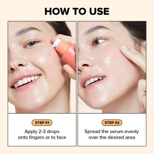 I DEW CARE Vitamin C Face Serum - Bright Side Up | Hydrating with Niacinamide, Korean Glass Skin Care, Facial Treatment, Non-irritating, Lightweight, Exfoliating, 1.01 FL Oz