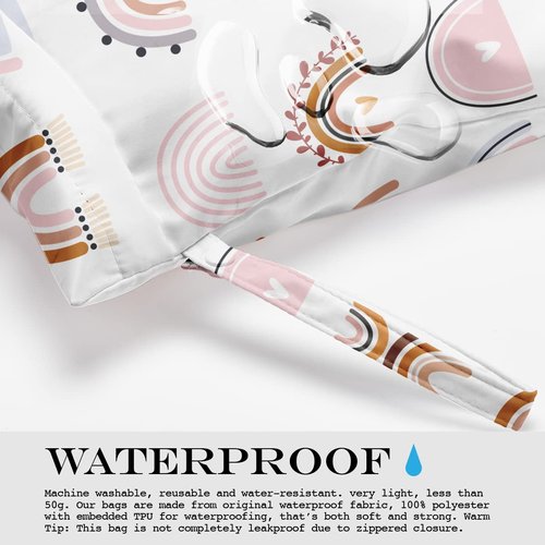 zcyxuuw Rainbow Wet Bag, Wet Dry Bag, For Swimsuit Travel Vacation Beach Pool Weekend Trip Gifts Makeup Bags Bachelorette Party Bestie Gifts for Women Sister Friends