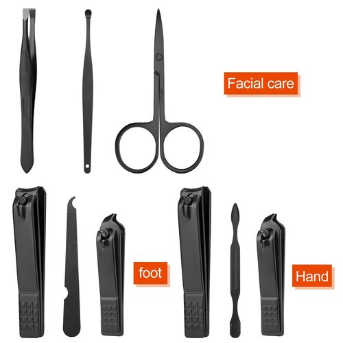 Base 8Pcs Manicure Set and Professional 18 Pcs Manicure Set