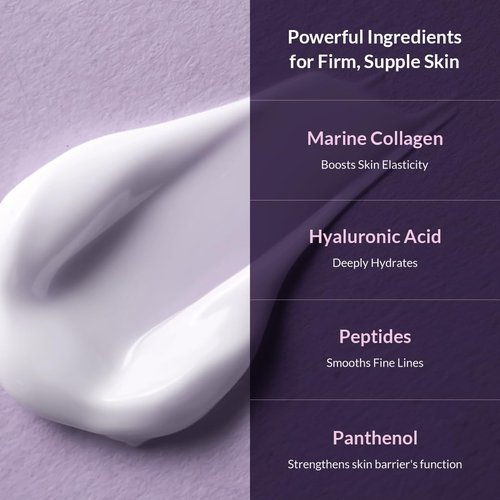 MIZON Collagen Power Lifting Emulsion Marine Collagen with Adenosine and Peptides for High Elasticity Fine Lines Treatment Deep Hydration Face Moisturizer (120 ml 4.06 fl oz)