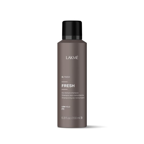 LAKMÉ K.Finish Fresh Texturizing Dry Shampoo, Dry Texture Spray for Hair Volume, Volumizing Spray, 6.8 Fl Oz