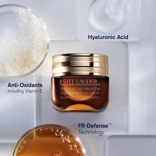 Estée Lauder Advanced Night Repair Eye Supercharged Gel-Cream Synchronized Multi-Recovery | Under Eye Cream for Dark Circles, Travel Size, 0.17 Fl Oz