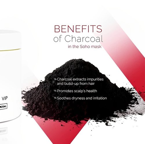 The Runway Looks Soho Rejuvenating Hair Mask, Black Clay Charcoal, Nourishes, Strengthens and Revitalizes Hair, Detoxifies Scalp, Improves Hair Overall Appearance (4oz)