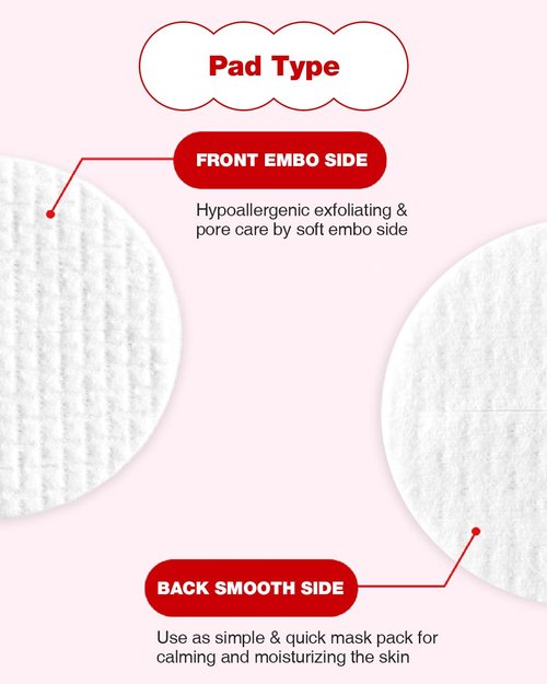 CELL FACTORY Pore Clear Toner Pad - Vegan, Skin Safety Tested, Peptides 60,000ppm, Retexturizing, Sebum Control, Pore Tightening, Mild Exfoliating & Calming - Italian V-Label Certified, 60 Pads