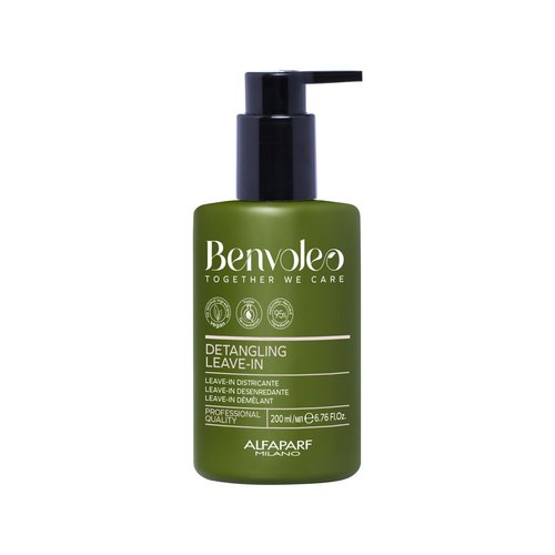 ALFAPARF MILANO Benvoleo Detangling Leave-In for All Hair Types - Clean, Vegan, Sustainable Hair Care - Hair Detangler with Thermal Protection - Sulfate Free - Natural Ingredients - 6.76 FL. Oz.