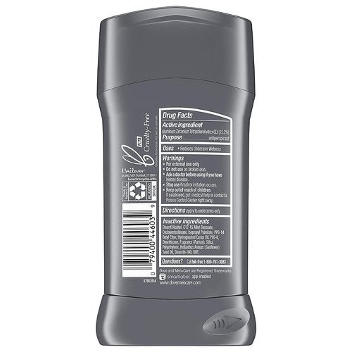 Dove Men+Care Antiperspirant Stick, Sensitive Shield, 2.7 Ounce (Pack of 2)