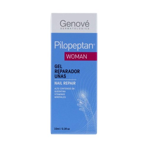 Genové Pilopeptan Woman Nail Repair Gel 10ml - Nourishes and Strengthen Nails - Nail Repair Treatment - Nail Hydration - Spain