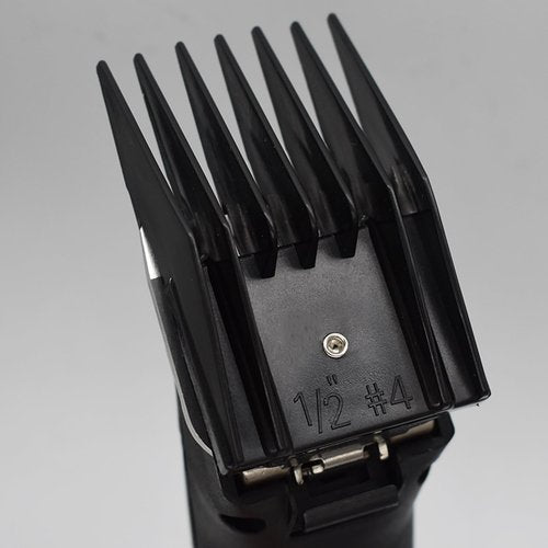 Professional A5 Style Animal Hair Clipper Attachment Guard Guide Cutting Combs 76926-900, Compatible with Oster Classic 76 A5 Andis AG BG Wahl KM Pet Groomers (Black, #4-1/2")