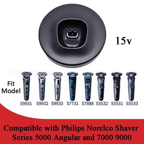 maxeylead Charging Stand Compatible with Philips Norelco Shaver S5588 S9502 S9985 S9987 S5531 S5532 S9932 S7732 S7731