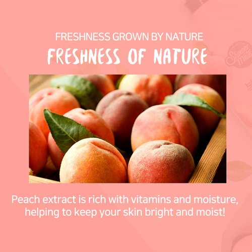 SHOWERMATE Natural Body Wash 42.3 fl oz, 1.2 kg (Peach)