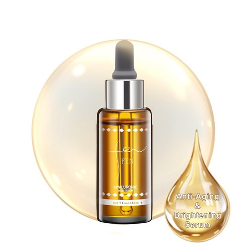fen FEN 85% Hyaluronic Acid Serum – Deep Hydration & Anti-Aging Face Moisturizer, Lightweight & Fast-Absorbing, Enriched with B5,Aloe & Chamomile for Plump, Radiant, Glass Skin – 30ml / 1oz