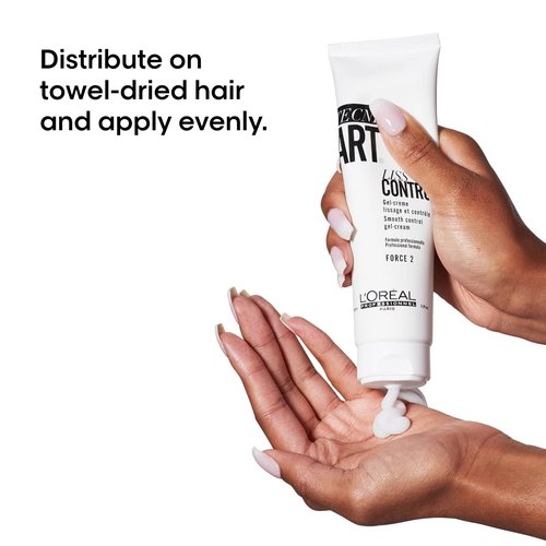 L'Oréal Professionnel Paris Liss Control - Provides Humidity Protection, Smoothing Cream, Manages Frizz and Provides Light Hold For All Hair Types