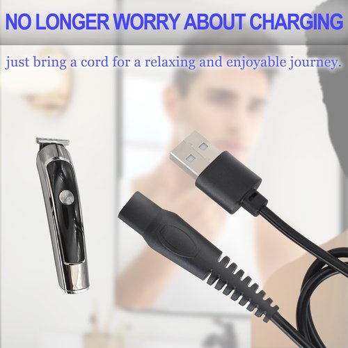 Cordro Charger Cable Compatible with Ufree/Brightup/VIKICON Beard Trimmer All-in-one Multifunctional Grooming kit Hair Clippers USB Cable