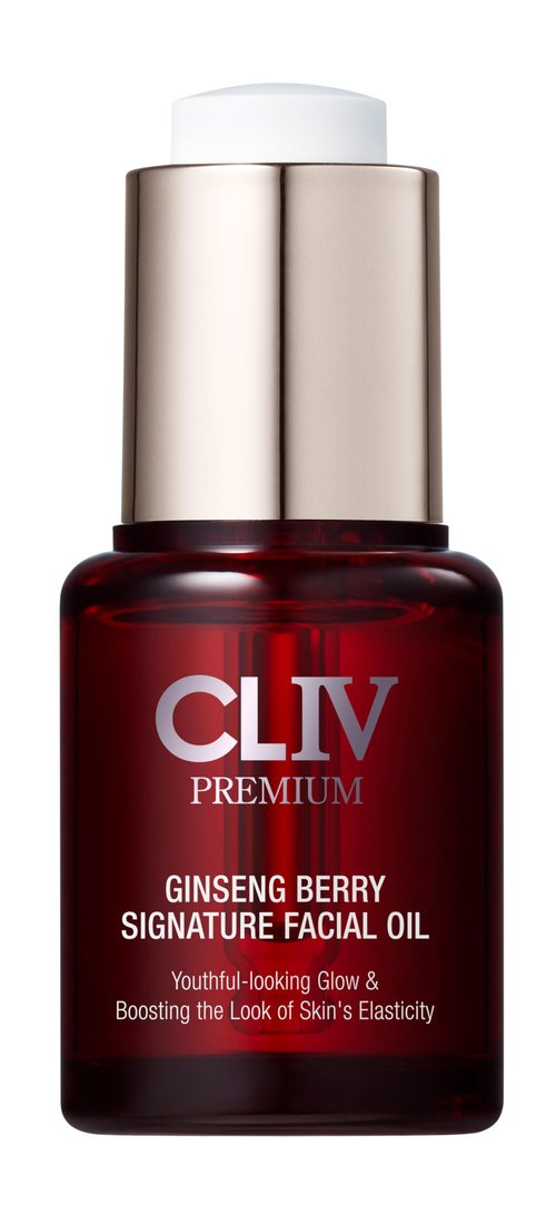 CLIV Ginseng Berry Premium Facial Oil, Moisturizing, Elasticity, Nourishing (Face Oil 0.67 fl.oz)