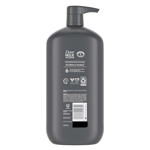 Dove Men+Care Body and Face Wash Hydrating Clean Comfort Men's Body Wash with 24-Hour Nourishing Micromoisture Technology 30 oz