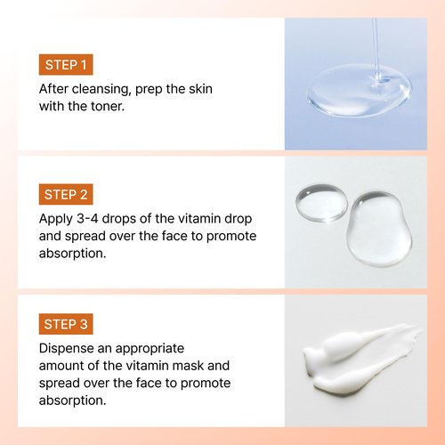 DearKlairs Ultimate Kit for Revitalizing Dull Skin, 2 Step Freshly Juiced vitamin Set, Vitamin Care Routine